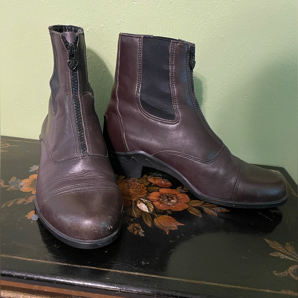 Ariat Leather Horseback Riding Paddock Boot